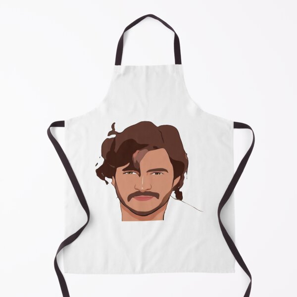 Artikelvorschau, Pedro Pascal Cartoon unordentliches Haar entworfen und verkauft von frenchpictorama.