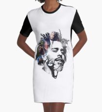 J. Cole Graphic T-Shirt Dress