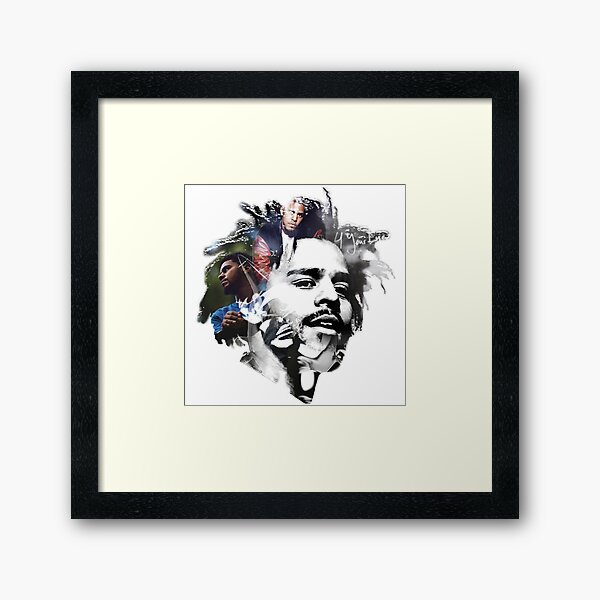 J. Cole Gerahmter Kunstdruck