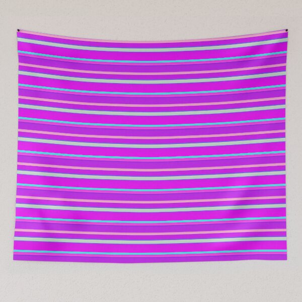 Item preview, Blue purple horizontal striped | blue purple striped designed and sold by lausn.