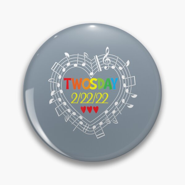 Item preview, Twosday 2-22-2022 Musician Heart Twosday 2022 Music Teacher designed and sold by WinkiMun.