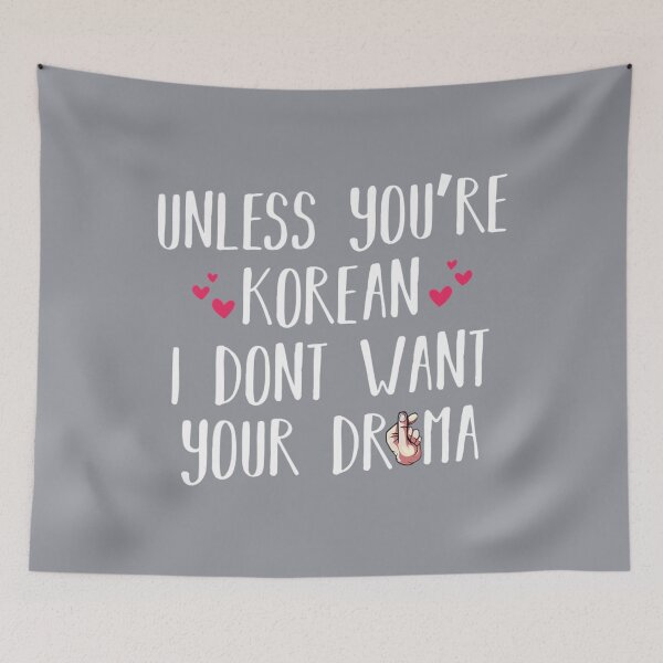 Item preview, Unless You're Korean Kpop Music Idol Saranghae Gayo designed and sold by WinkiMun.