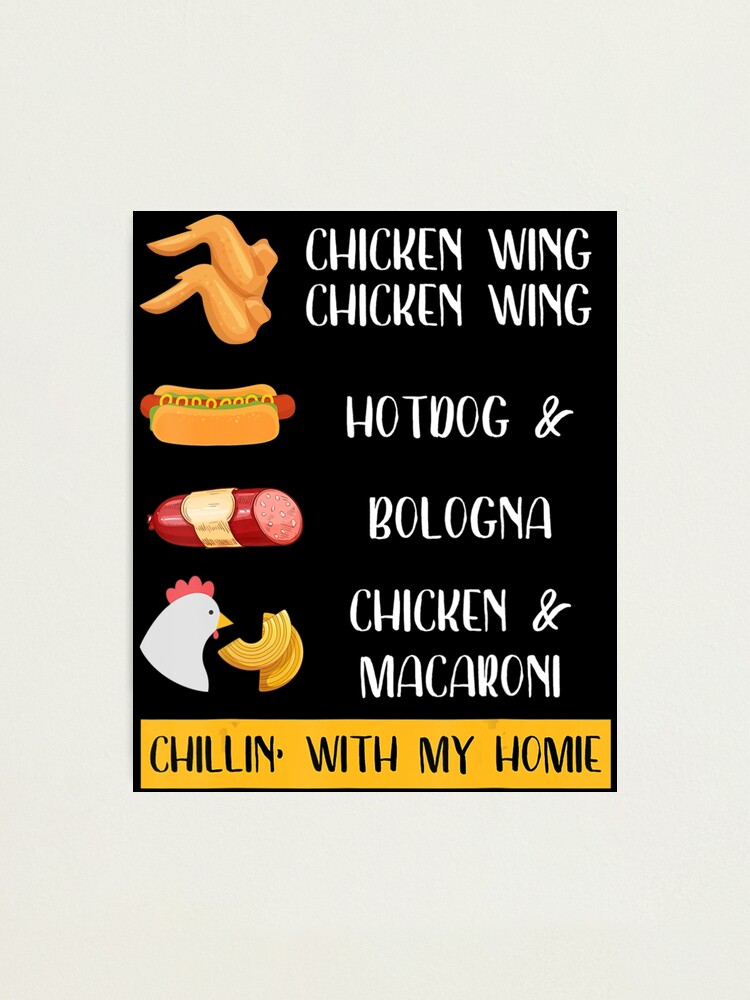 "Viral Chicken Wing Chicken Wing Hot Dog & Bologna Song Lyric