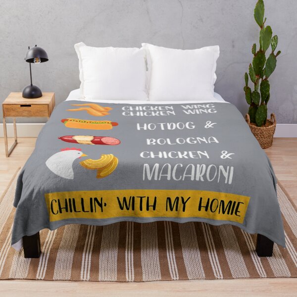 Artikelvorschau, Viraler Chicken Wing Chicken Wing Hot Dog & Bologna Song Lyric entworfen und verkauft von WinkiMun.