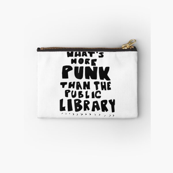 Item preview, What's-More-Punk-Than-The-Public-Library Punk Rock designed and sold by WinkiMun.