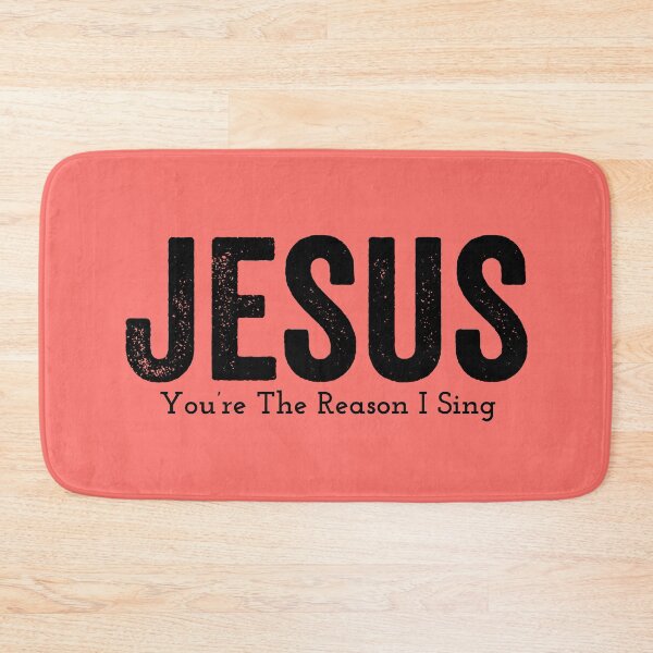 Item preview, Christian sayings - Jesus, You’re The Reason I Sing (Black Lettering] designed and sold by JacquelineLim.