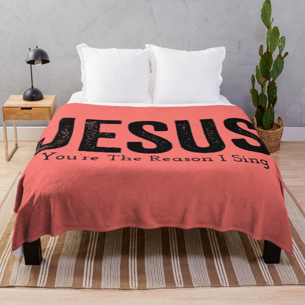 Item preview, Christian sayings - Jesus, You’re The Reason I Sing (Black Lettering] designed and sold by JacquelineLim.