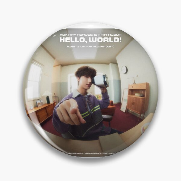 Item preview, Xdinary Heroes Junhan- Hello, World! designed and sold by danielletrisha.