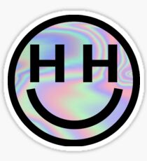 Happy Hippie Foundation Logo Miley Cyrus holographic Sticker