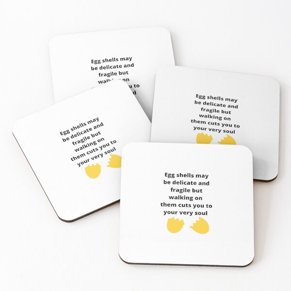 Item preview, Walking on egg shells designed and sold by NewPages.
