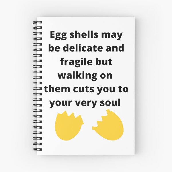 Item preview, Walking on egg shells designed and sold by NewPages.