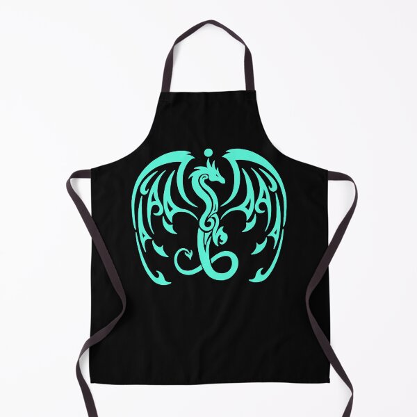 Item preview, Dragon Glyph - Aqua designed and sold by AayanWa.