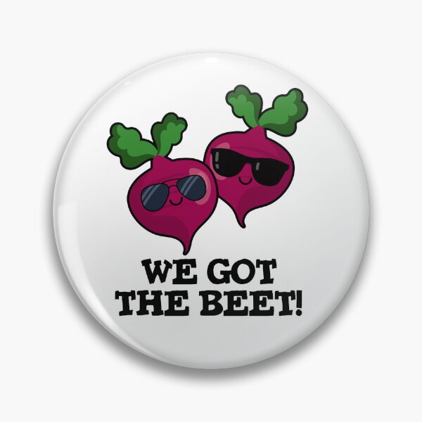 Item preview, We Got The Beet Funny Veggie Puns  designed and sold by punnybone.