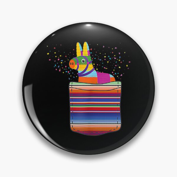 Item preview, Serape Pocket Pinata Mexican Fiesta Not An Actual Pocket designed and sold by losree.