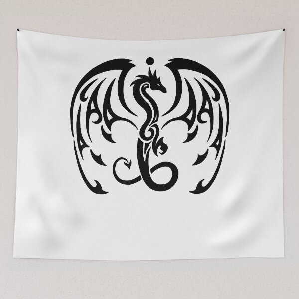Item preview, Dragon Glyph - Black  designed and sold by AayanWa.