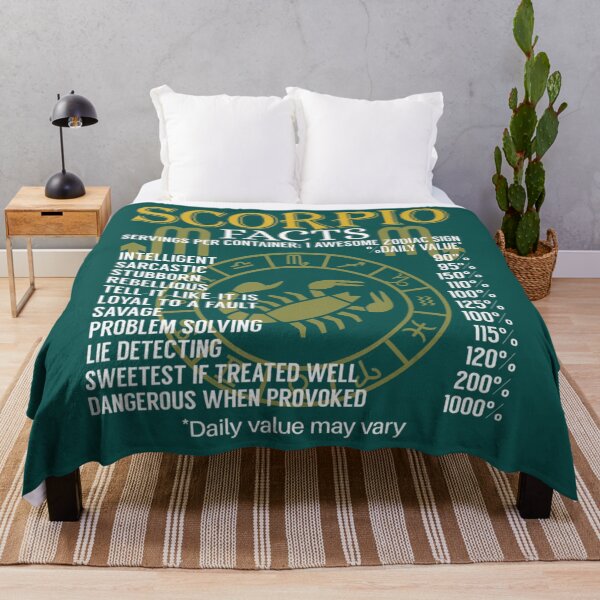 Item preview, Scorpio Facts Zodiac Sign designed and sold by losree.