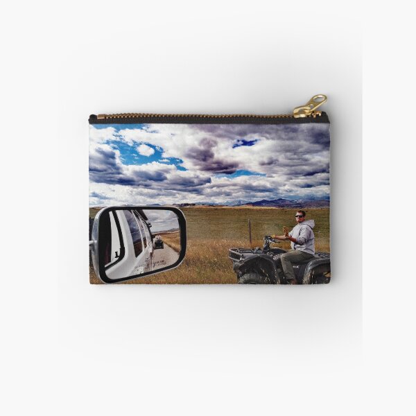 Item preview, Canadian cowboy herder riding atv Alberta, Canada. designed and sold by Nalidsa Sukprasert.