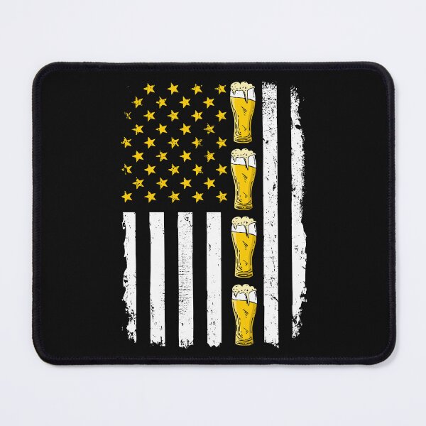 Item preview, Beer American Flag 4th of July patriotic Merica craft beer lover gift designed and sold by alenaz.