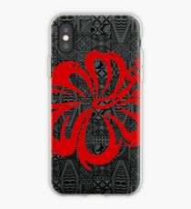 Polynesian Design Flower iPhone Case