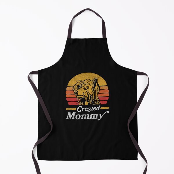 Item preview, Retro Vintage Chinese Crested Mommy designed and sold by More Cute Dogs.