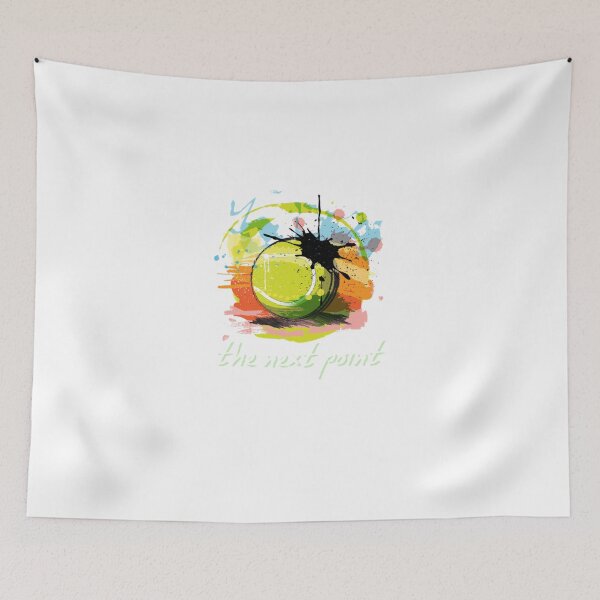 Artikelvorschau, Das Next Point Tennis Design-A Variation T-Shirt entworfen und verkauft von QuentinEdwards.