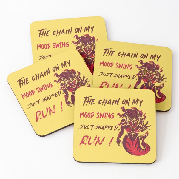 Item preview, The Chain On My Mood Swing Just Snapped - Run! Angry Sea Monster designed and sold by Rebel-Design.
