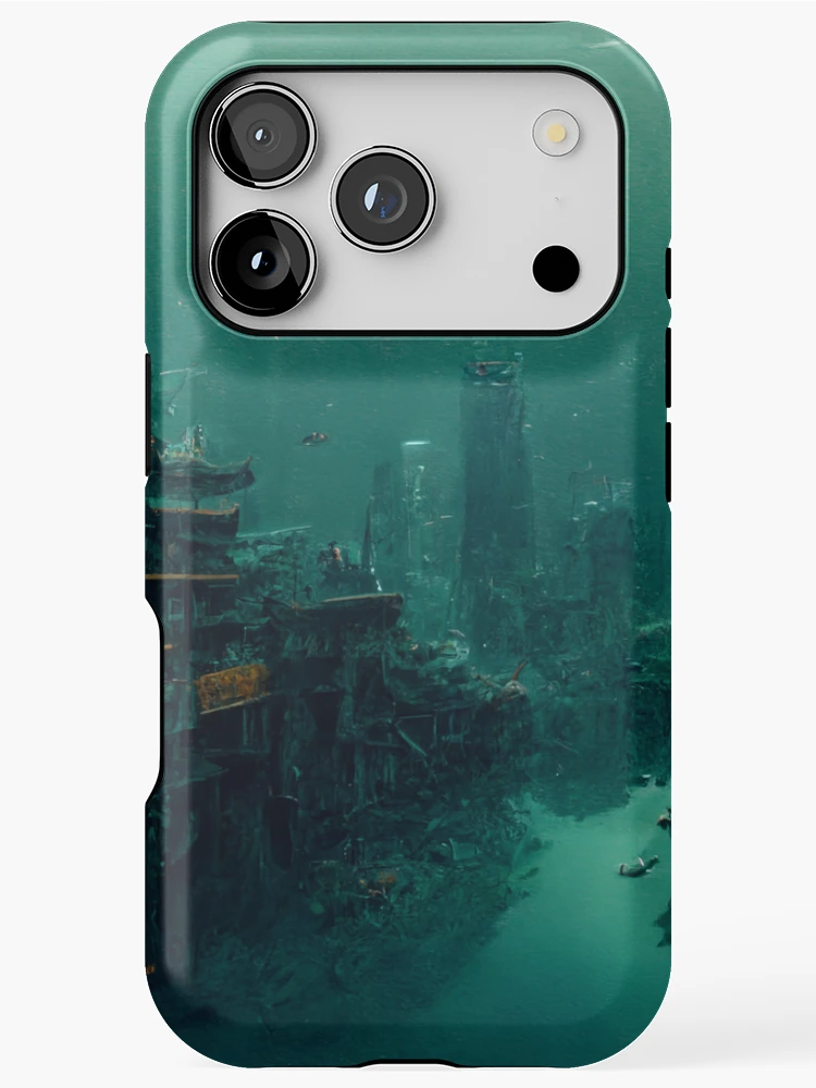 Thumbnail 1 of 4, iPhone Case, Deep Sea designed and sold by RicoInStudios.