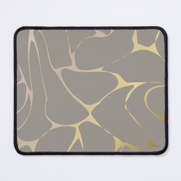 Item preview, Golden Yellow Grey Abstract Art designed and sold by Tshirtstory.