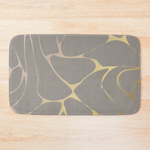 Item preview, Golden Yellow Grey Abstract Art  designed and sold by Tshirtstory.