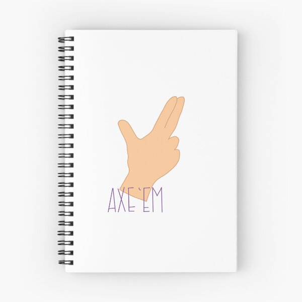 Item preview, SFA Axe ‘Em Skin Tone Hand Sign designed and sold by StickersbyLarri.