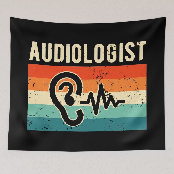 Item preview, Audiologist Audiology Retro Vintage designed and sold by NestaReign.
