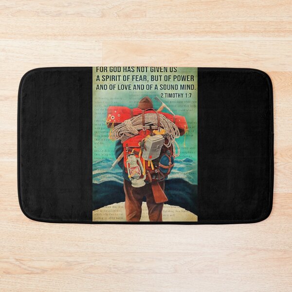 Item preview, Hiking - For God Has Not Given Us A Spirit Of Fear   designed and sold by cevyl49.