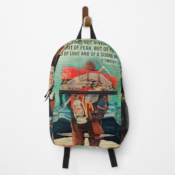 Item preview, Hiking - For God Has Not Given Us A Spirit Of Fear   designed and sold by cevyl49.