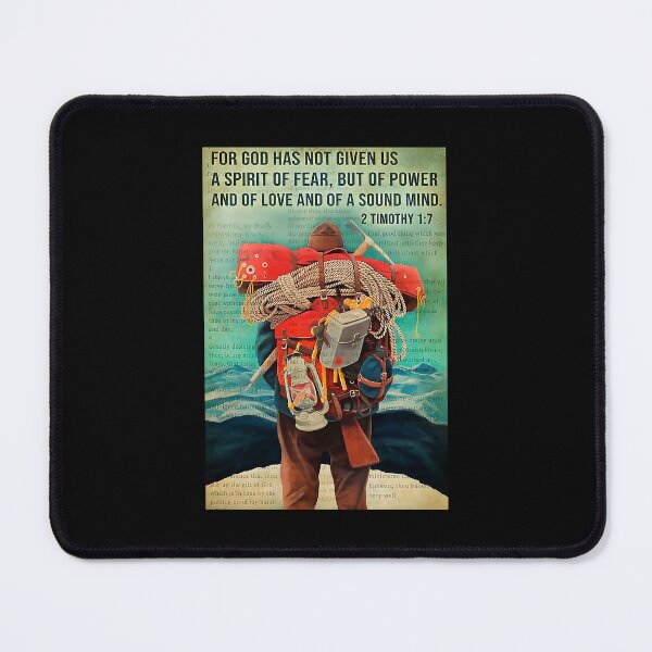 Item preview, Hiking - For God Has Not Given Us A Spirit Of Fear   designed and sold by cevyl49.