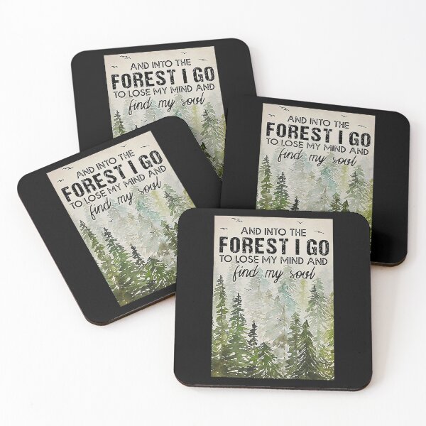 Item preview, Hiking And Into The Forest I Go To Find My Soul forest designed and sold by Alexanderhishop.
