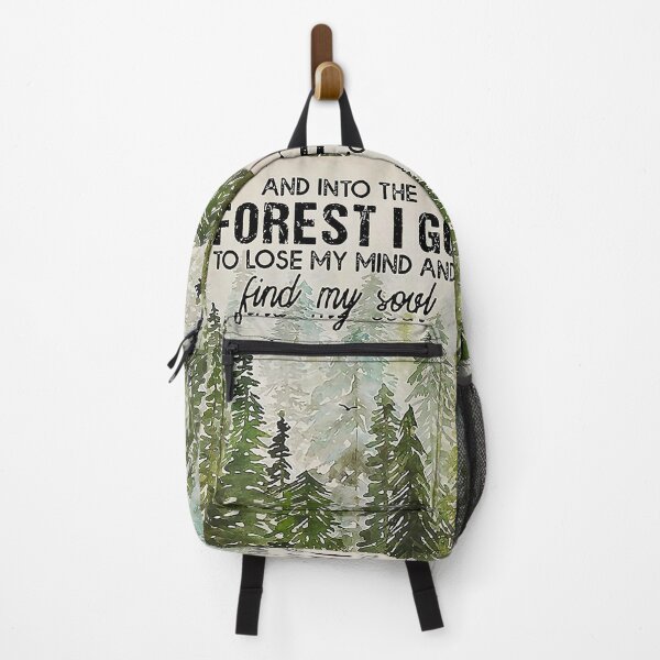 Item preview, Hiking And Into The Forest I Go To Find My Soul forest designed and sold by Alexanderhishop.