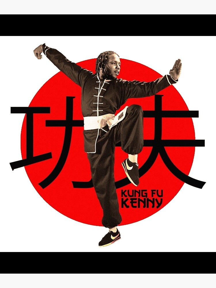 "Kung Fu Kenny (Kendrick Lamar) Poster" Poster For Sale By Dewallkonowi ...