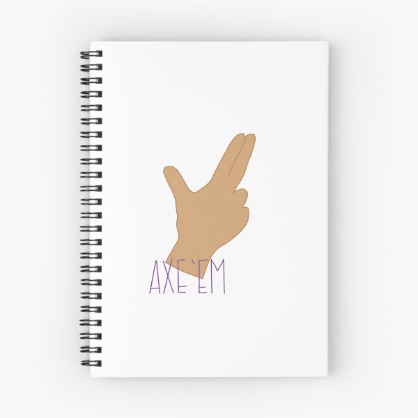 Item preview, SFA Axe ‘Em Skin Tone Hand Sign designed and sold by StickersbyLarri.
