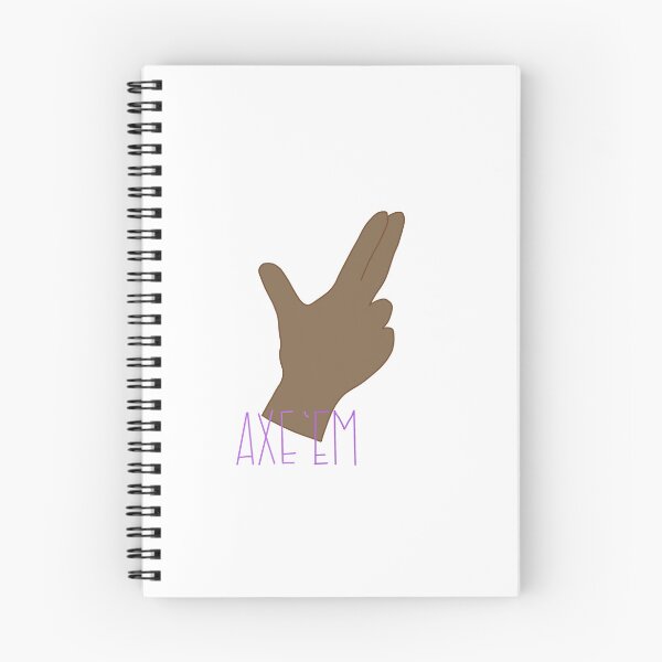 Item preview, SFA Axe ‘Em Skin Tone Hand Sign designed and sold by StickersbyLarri.