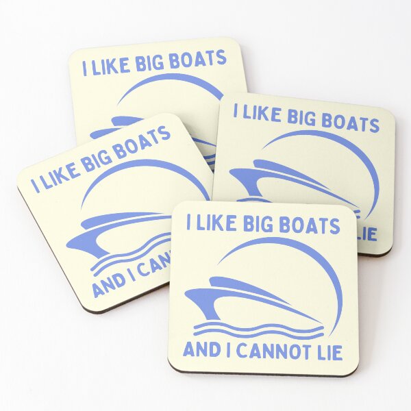 Item preview, I Like Big Boats And I Cannot Lie designed and sold by RedTomasB.