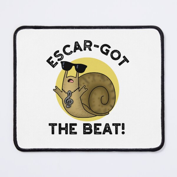 Item preview, Escar-got The Beat Funny Escargot Puns  designed and sold by punnybone.