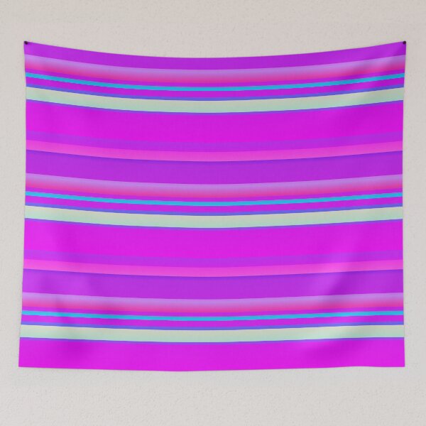 Item preview, Purple color palette horizontal striped | purple striped designed and sold by lausn.
