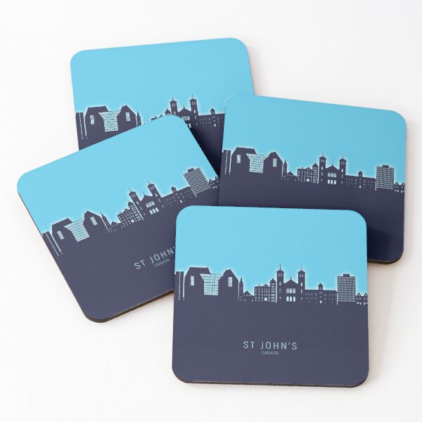 Item preview, St John's Canada Skyline designed and sold by ArtPrints.