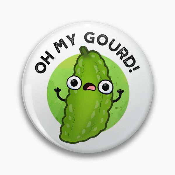 Item preview, Oh My Gourd Funny Veggie Puns  designed and sold by punnybone.