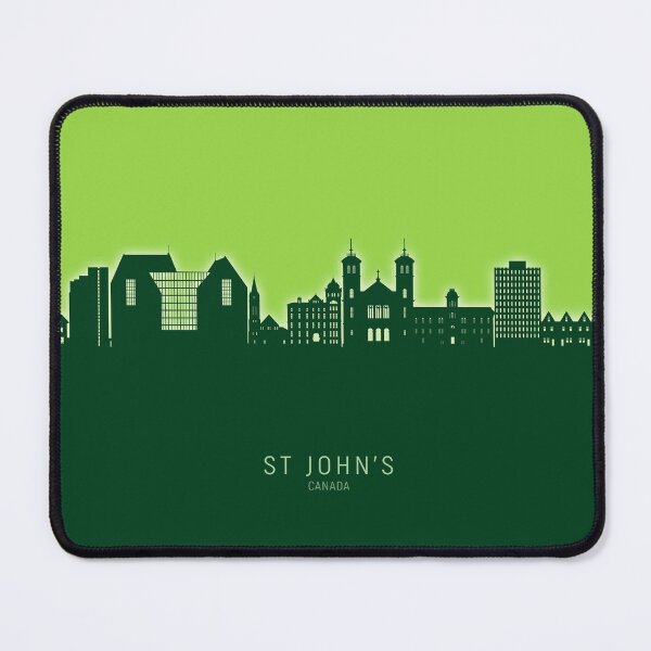 Item preview, St John's Canada Skyline designed and sold by ArtPrints.