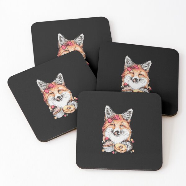 Item preview, sly fox and delicious sweets designed and sold by si3iy.
