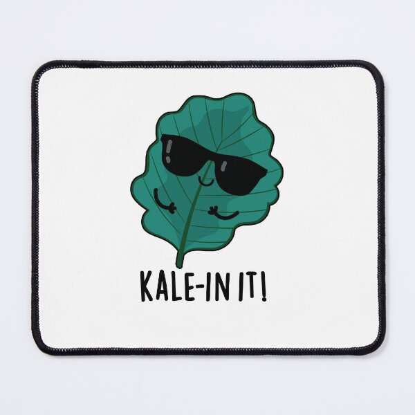 Item preview, Kale-in It Funny Kale Puns  designed and sold by punnybone.