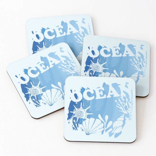 Item preview, Blue Summer Ocean Waves designed and sold by danikaVT.