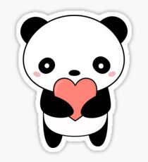 Pegatina Kawaii Cute Panda Bear