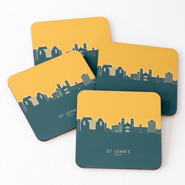 Item preview, St John's Canada Skyline designed and sold by ArtPrints.